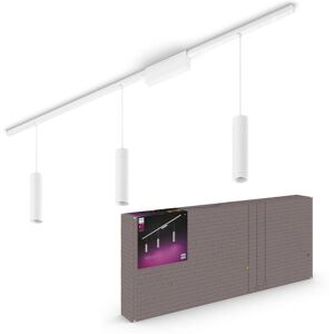 Philips Hue Perifo Schiene, 3 LED-Pendel, weiß