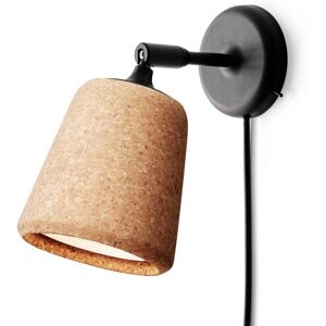 New Works Material Originals Wandlampe Kork natur