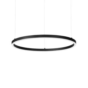 Ideallux Ideal Lux LED-Hängelampe Oracle Slim Ø 90 cm schwarz 3.000 K