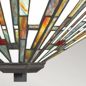 QUOIZEL Deckenlampe Maybeck im Tiffany-Design