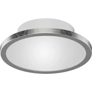 LIGHTME LED-Deckenleuchte Aqua Ø14,7cm blattsilber