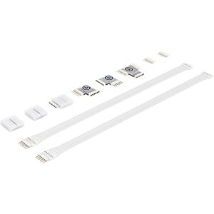 Elgato Light Strip Connector Set Anpassbare Beleuchtung für Gaming, Streaming und Setups für Zuhause mit T-Verbinder, Eckverbinder, Verlängerungskabel und mehr, kompatibel mit  Light Strip