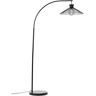 Brilliant Bogenlampe »Elmont«, 1 flammig-flammig, Bogenlampe 1,7m schwarz matt schwarz matt