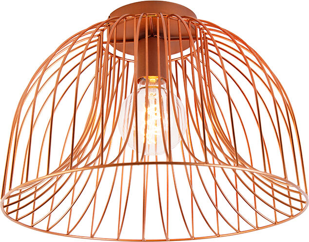 QAZQA Design plafondlamp koper - Sarina