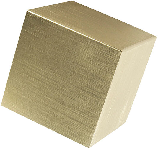 QAZQA Moderne Wandleuchte Gold - Cube