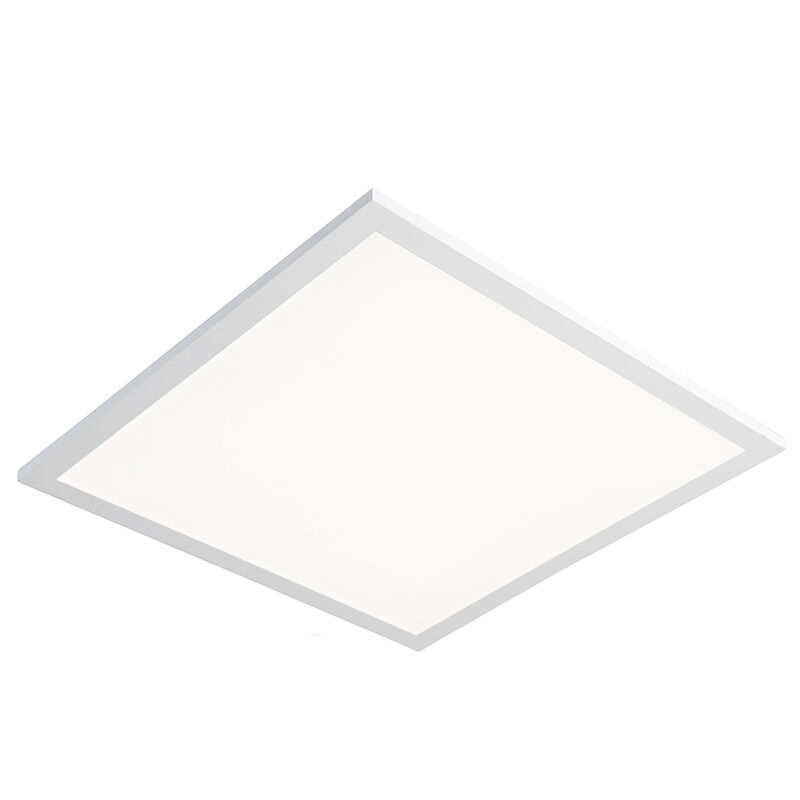 Leuchten Direct Deckenleuchte weiß 45 cm inkl. LED mit Fernbedienung - Orch