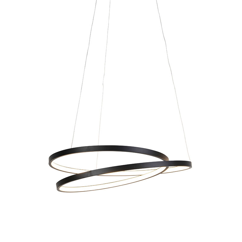 Paul Neuhaus Design Hängelampe schwarz 55cm inkl. LED dimmbar - Rowan