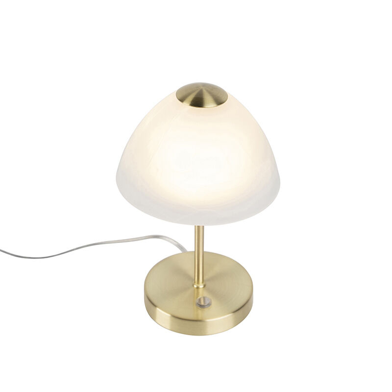 Trio Leuchten Design Tischleuchte gold dimmbar inkl. LED - Joya