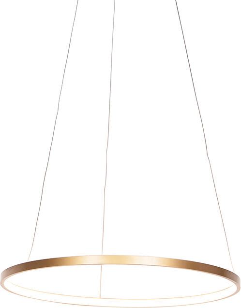 Leuchten Direct Moderne Ringpendelleuchte gold 60 cm inkl. LED - Anella