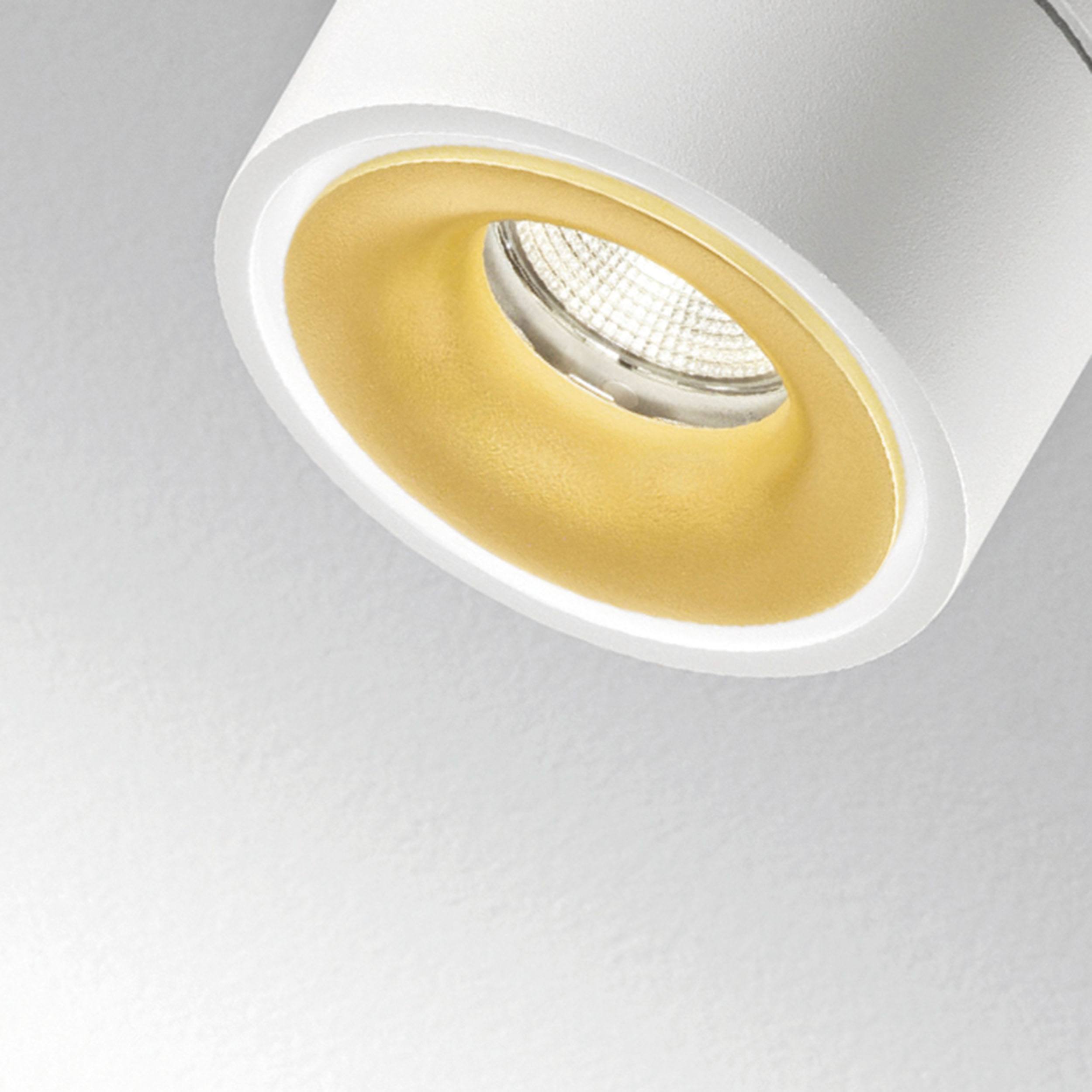 Egger Licht Clippo Duo LED Wand- und Deckenstrahler  weiss