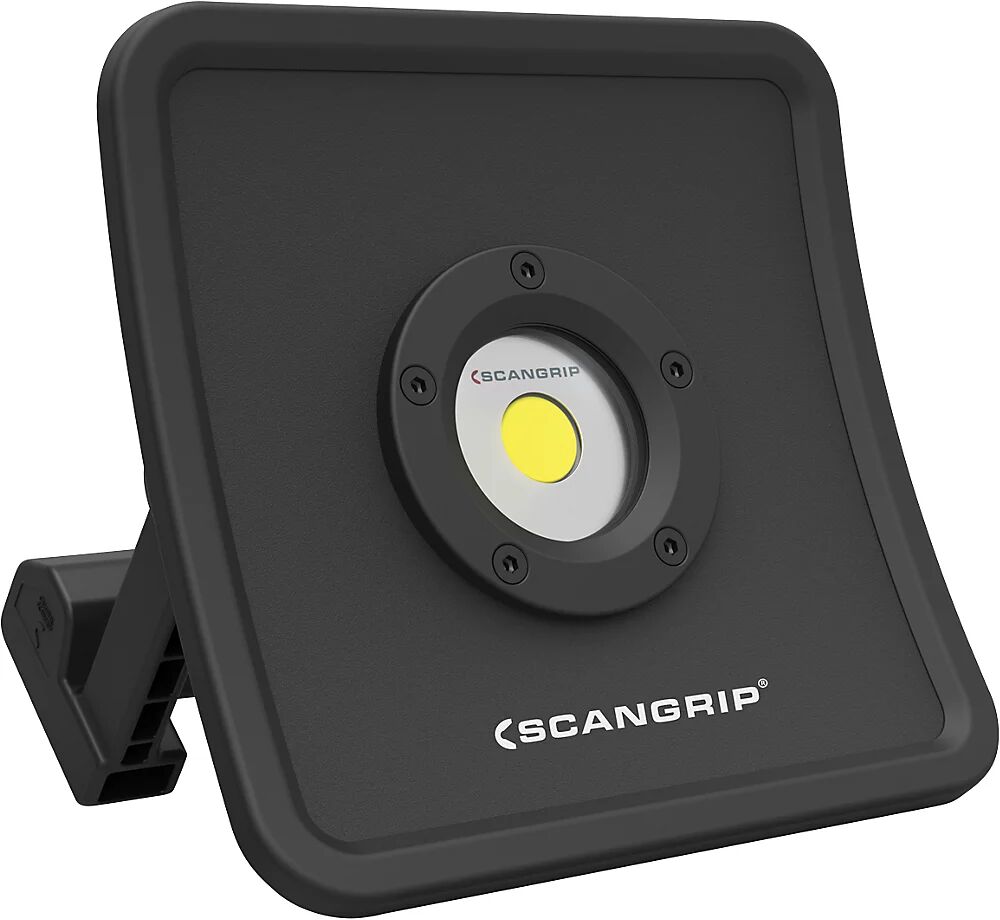 SCANGRIP LED-Baustrahler NOVA R tragbar, mit Akku, Dimmfunktion USB-Powerbank, Magnethalter