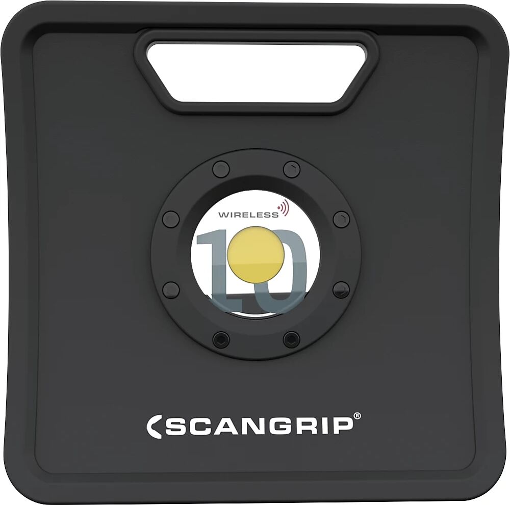 SCANGRIP LED-Baustrahler NOVA SPS Wechselakkusystem, Netzanschluss, Bluetooth Lichtleistung 10000 Lumen