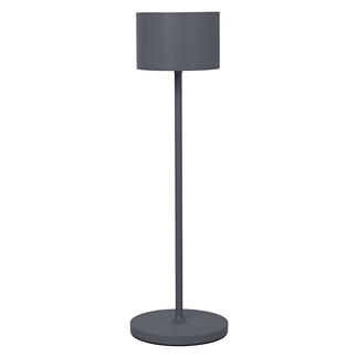Design Akku-Tisch- oder -Stehleuchte, Tischleuchte - Dunkelgrau