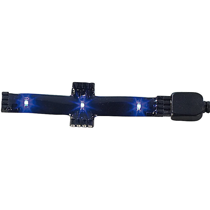 Lunartec SMD LED Crossverbindung- Blau