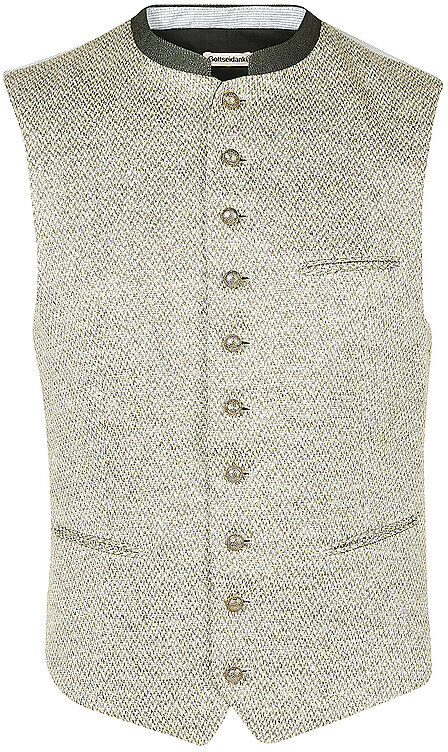 GOTTSEIDANK Trachtengilet Konstantin beige   Herren   Größe: 50   A002442