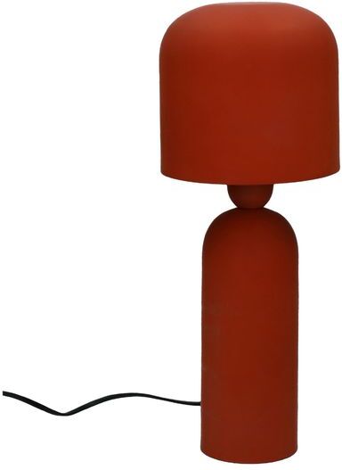 Pomax Tischlampe Bul terracotta