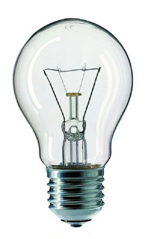 TES-LAMP Žárovka čirá A55 60W E27 230V