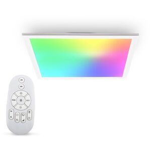 Deckenleuchte B.K.LICHT Lampen weiß LED Panels Panel, Farbtemp. stufenlos einstellbar, dimmbar, Fernbedienung