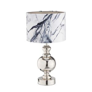 Dekoria Tischlampe Marble Grey 55,5cm, 55,5 cm