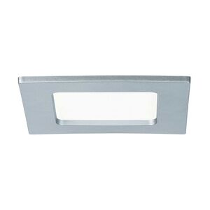 Paulmann LED Einbaupanel IP44 eckig 115x115mm 4000K Chrom matt  92076