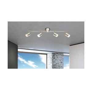 Globo 4er LED Spot Comore nickel 67 x 9 cm warmweiß