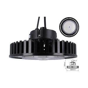 LED line 200W LED Hallenstrahler Neutralweiß 4000K Ø28cm 26000lm 90° UFO High Bay Wasserdicht IP65