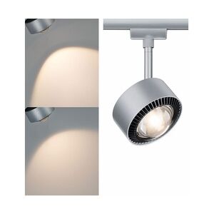 Paulmann URail LED Einzelspot Aldan chrom matt schwarz 9,8 cm 9 W