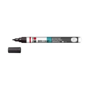 Lackmalstift Brilliant Painter, 1-2mm, schwarz