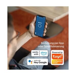 Unitec WIFI Dimmer-Einbaumodul steuerbar per Tuya-App