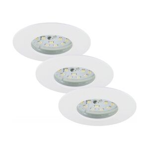 Briloner 3er Set LED Einbauleuchten Attach weiß Ø 7,5 cm