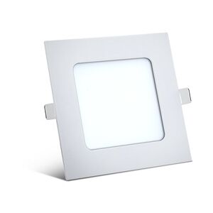 Braytron 5x 6W LED Panel 120 x 120mm Einbaustrahler Spot Einbauleuchte Neutralweiß 350 lm Deckenleuchte Eckig