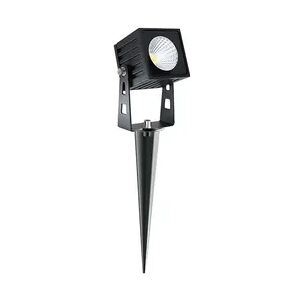 Beneito Faure ZAS Beneito 7W IP65 quadratischer LED-Strahler, schwarze Farbe