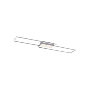 Just Light. JustLight LED CCT Deckenleuchte Asmin nickel-matt 109,5 x 26 cm