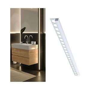 Paulmann LumiTiles LED Strip Profil Frame 2m Alu eloxiert Satin 78410