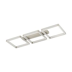 Eglo LED Deckenleuchte Altaflor nickel-matt 100 x 31,5 cm warmweiß