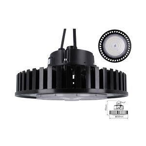 LED line 100W LED Hallenstrahler Neutralweiß 4000K Ø25cm 13000lm 90° UFO High Bay Wasserdicht IP65