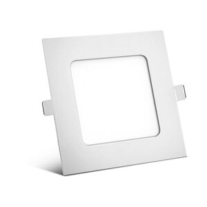 V-Tac 3w eckig LED Panel Einbauleuchte Spot Deckenleuchte flach slim Panel Quadrat 8.5x8.5 cm warmweiß