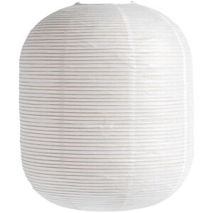 HAY - Rice Paper Shade, H 50 x Ø 42 cm, oblong, weiß