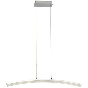 Lampe Sparkling led Pendelleuchte chrom 1x 21W led integriert, (1680lm, 3000K) Über Wandschalter in 3 Stufen dimmbar - silber - Brilliant