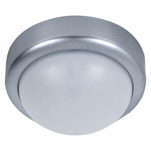 Globo Deckenleuchte Flurlampe Küchenleuchte led Deckenlampe silber weiß, 3,12W 380lm 4000K, DxH 12x6 cm
