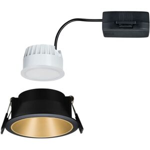 Led Deckeneinbaustrahler Coin 6,5W 460lm IP44 1-er Set - black - Paulmann