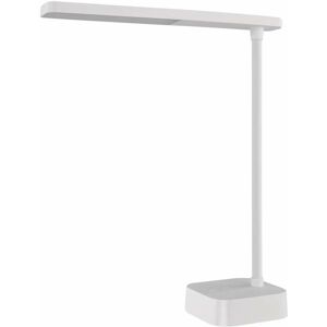 Akku-Schreibtischlampe lucy, USB-aufladbar, 2W, Helligkeit 100lm, kabellos, biegsam, stufenlosses Dimmen, 1m USB-Ladekabel, weiß, Z7626 - Emos