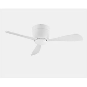 LEDS-C4 3 Blade 98.8cm Ceiling Fan with LED Light White Small 3 Flügel 98,8 cm Deckenventilator mit LED-Licht Weiß Klein White