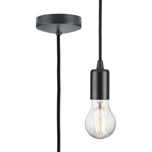 1.8m E27 Suspension Contemporaine - Anthracite 230V IP20 80W - Knightsbridge