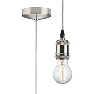 1.8m E27 Suspension Vintage - Chrome Brossé 230V IP20 80W - Knightsbridge