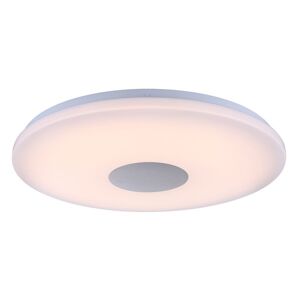 Etc-shop - led Decken Leuchte Dielen Lampe Beleuchtung Wohnraum Chrom Strahler, 1x led 24 Watt 1680 Lumen 3000K warmweiß, 47,5x5,5cm, Wohnzimmer