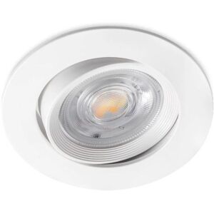 MUNDOTEC LED Einbauspot 7 Watt rund schwenkbar dimmbar IP20 Lichtfarbe einstellbar (3in1)