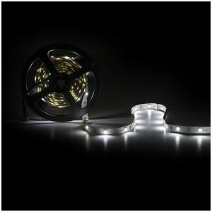 GREENICE Streifen 150 LEDs 36W 2.100Lm CRI85 6000ºK SMD5050 12VDC x5M 40.000H [PL219007W]-Kaltes Weiß - kaltes Weiß