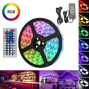 4M led Streifen Lichtband Beleuchtung led Strip Lichterkette rgb led Stripe Band Strip Farbwechsel 30LEDs IP20 mit 44 Tasten Fernbedienung - Swanew