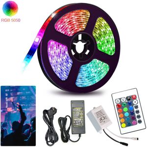 3M led Streifen set , led Strip 30 LEDs, led not wasserdicht(IP20), mit 24 Tasten Fernbedienung - Swanew